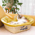 Large Dog Bed | Cute Cat Bed Personalized By Name